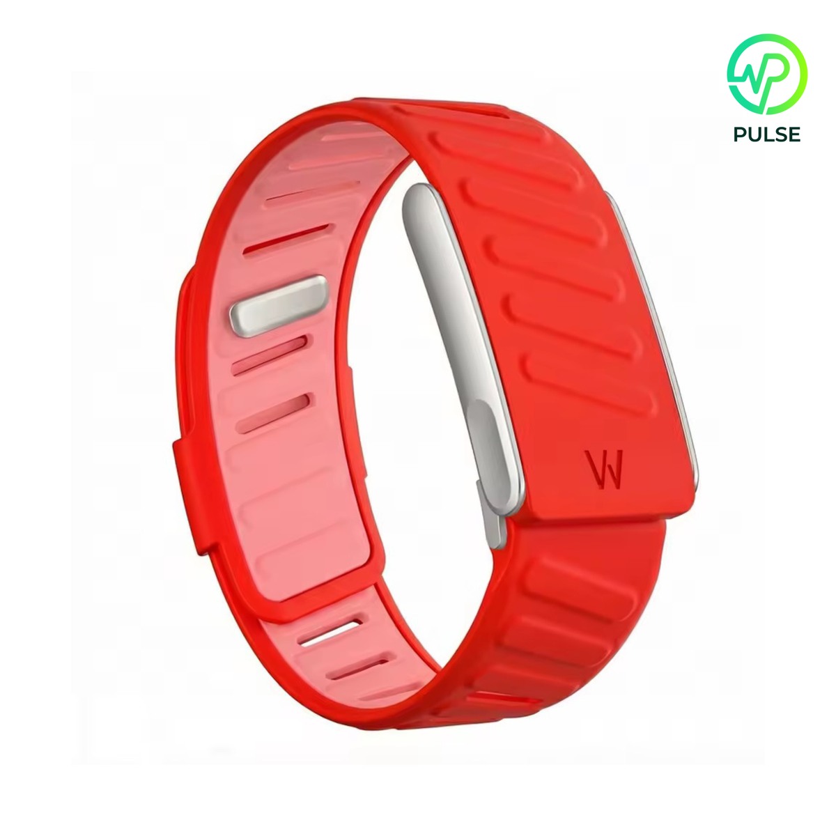 Red SportFlex — Silver Buckle