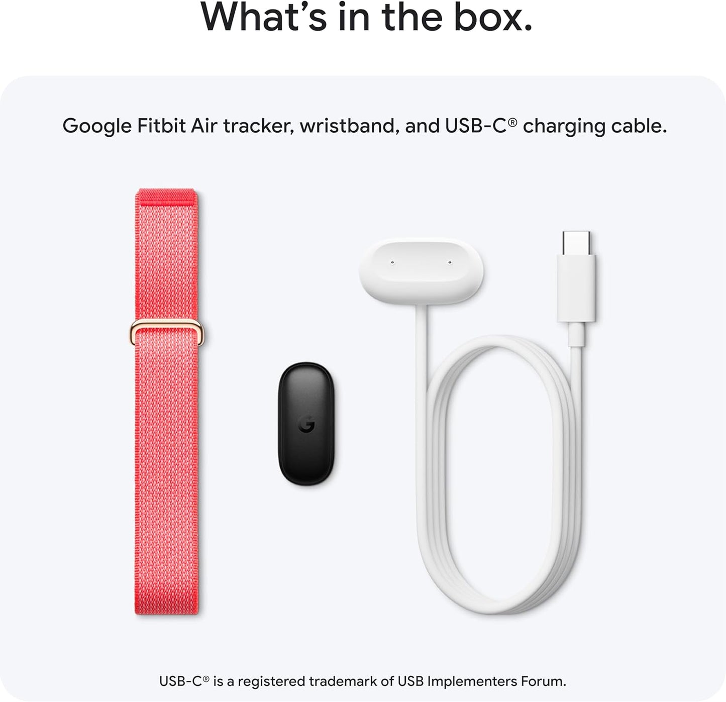 Google Fitbit Air Berry