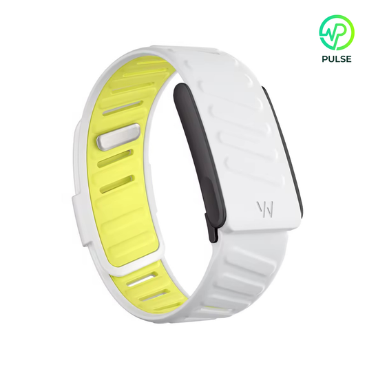White Yellow SportFlex — Black Buckle