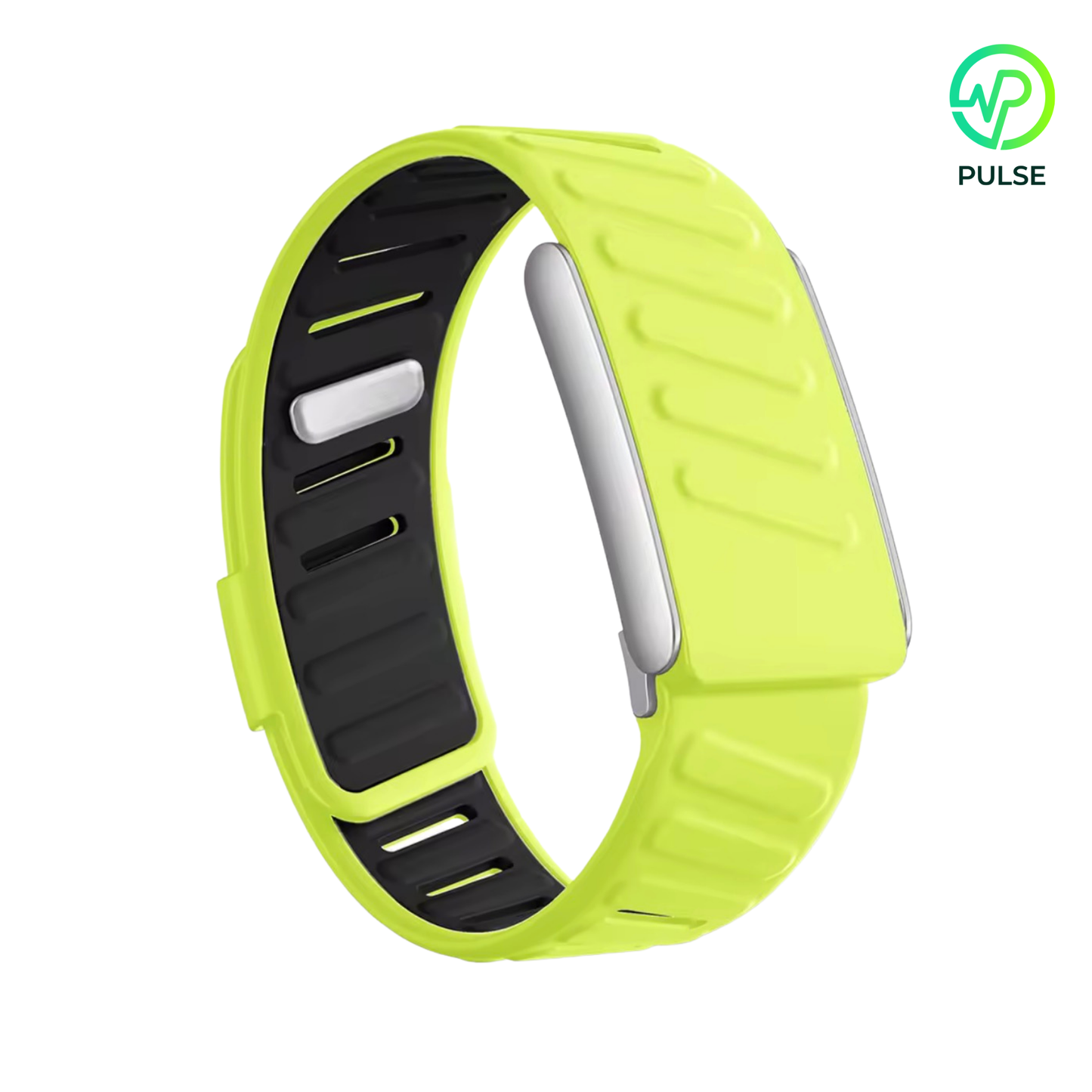 Lime Black & Silver Buckle