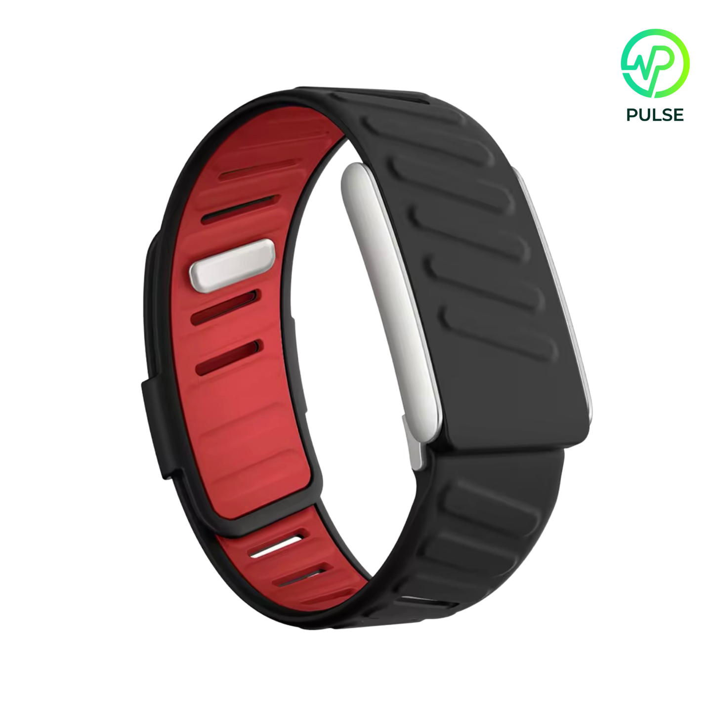 Black Red & Silver Buckle